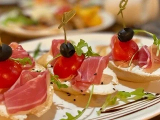 Parma ham bruschetta selection