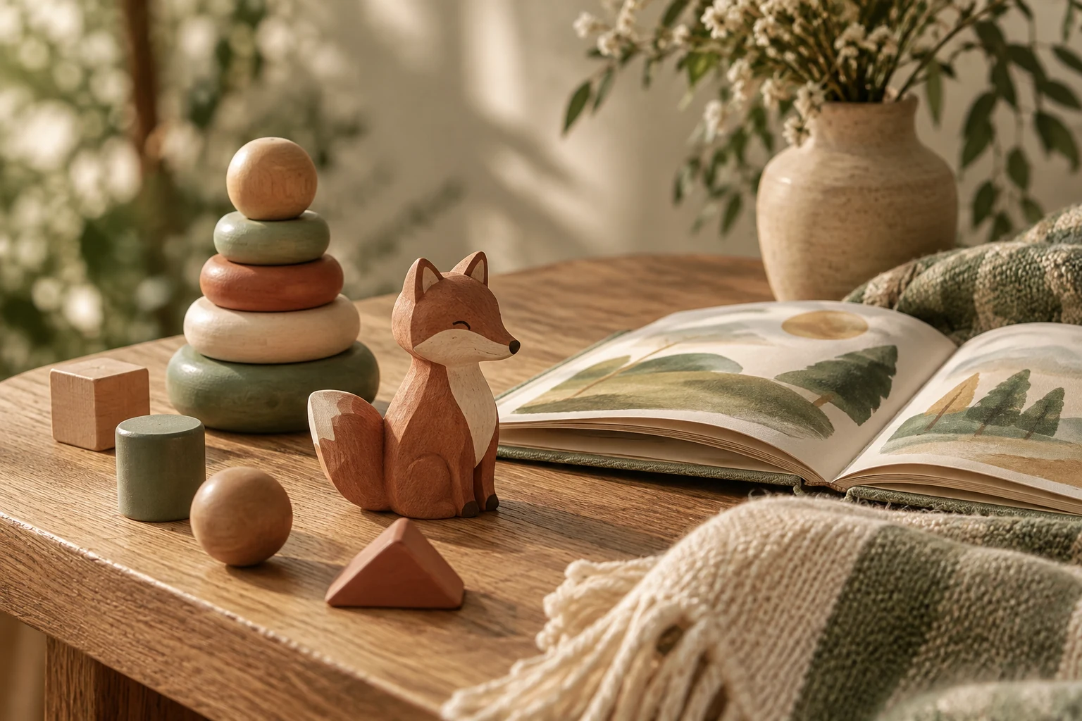 Artistic illustration: Family time